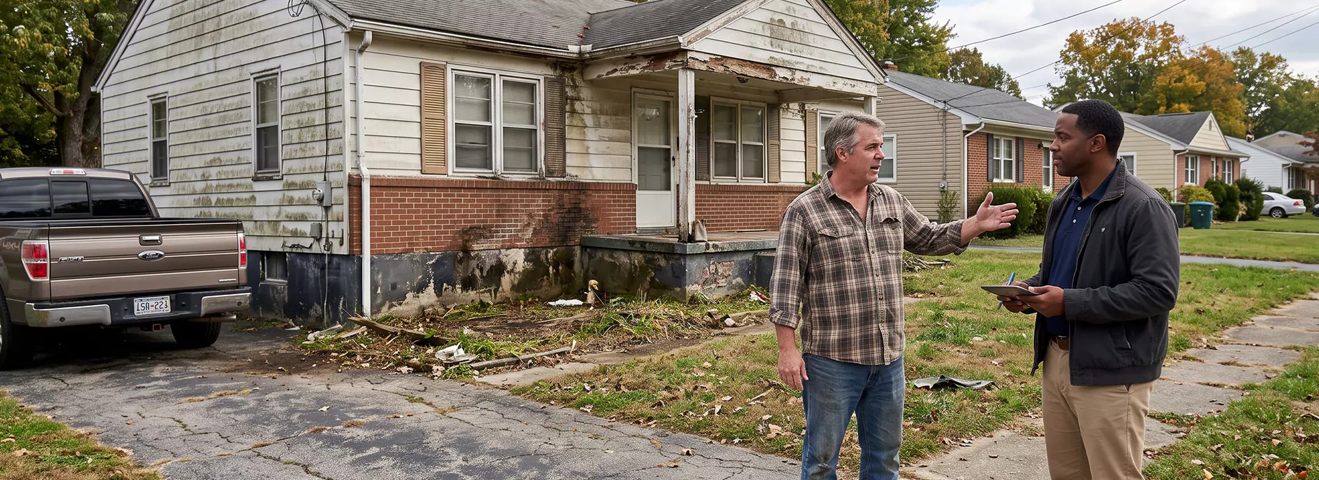 Sell House with Water Damage Davenport, IA