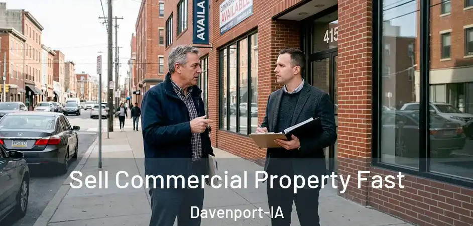 Sell Commercial Property Fast Davenport-IA
