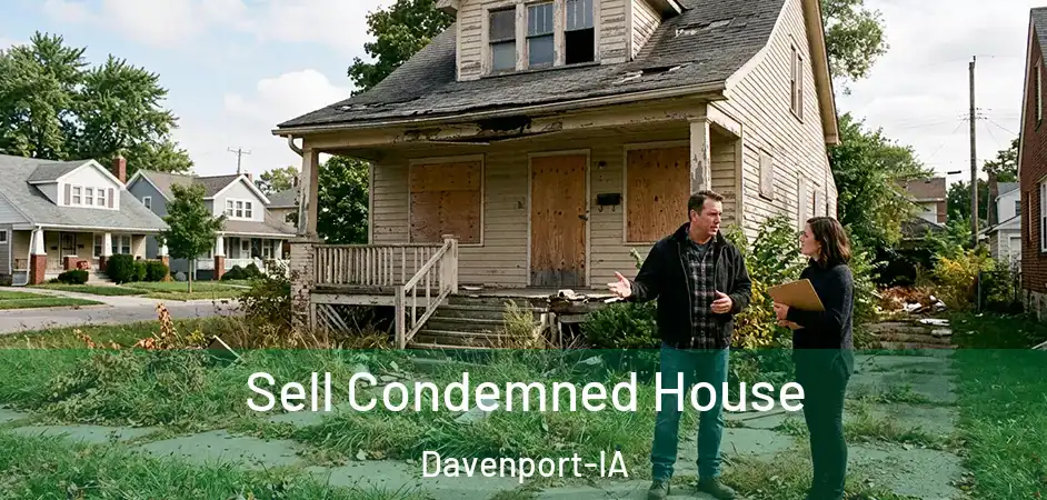 Sell Condemned House Davenport-IA