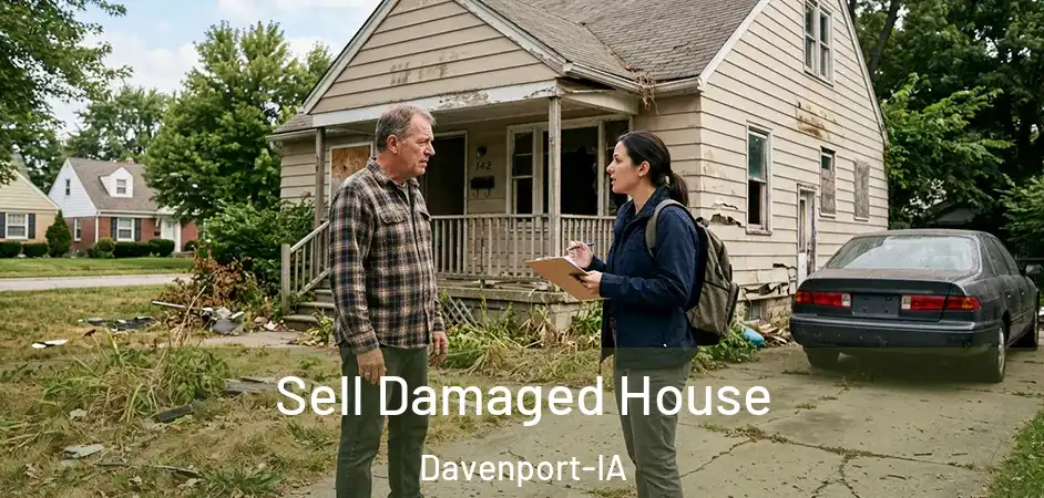 Sell Damaged House Davenport-IA