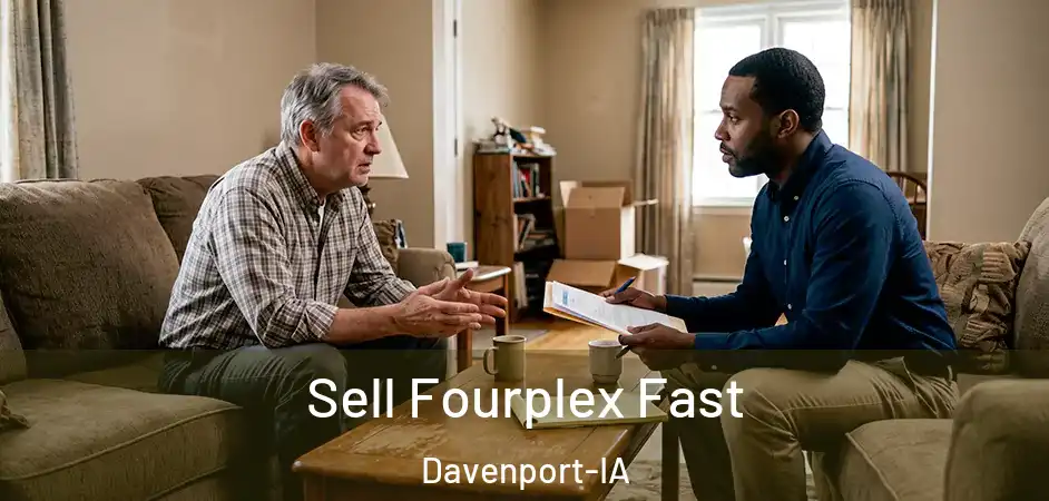  Sell Fourplex Fast Davenport-IA