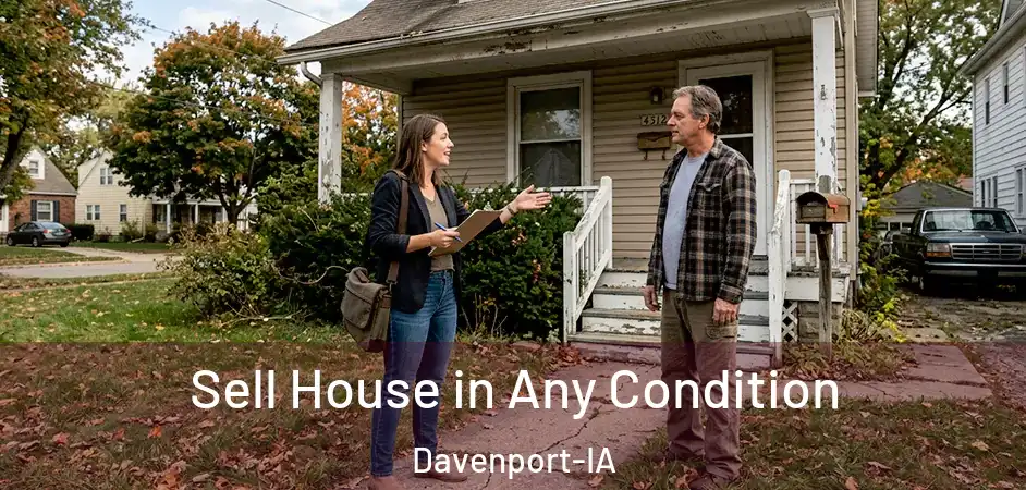 Sell House in Any Condition Davenport-IA