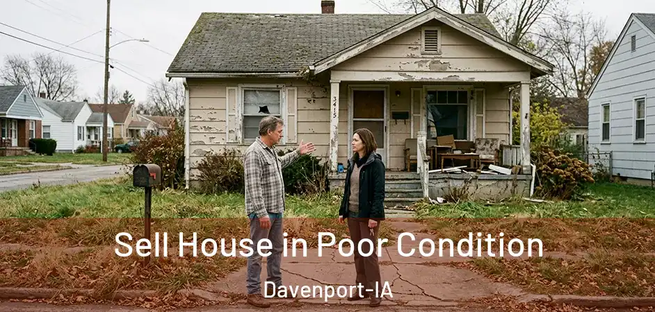  Sell House in Poor Condition Davenport-IA