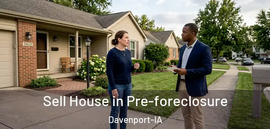  Sell House in Pre-foreclosure Davenport-IA