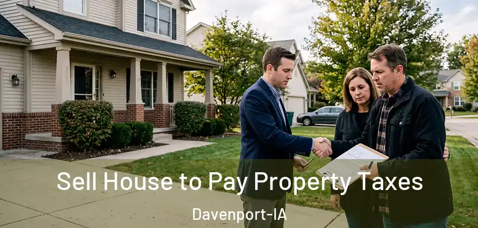  Sell House to Pay Property Taxes Davenport-IA