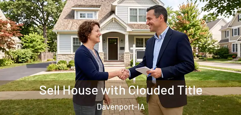Sell House with Clouded Title Davenport-IA