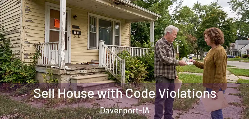  Sell House with Code Violations Davenport-IA