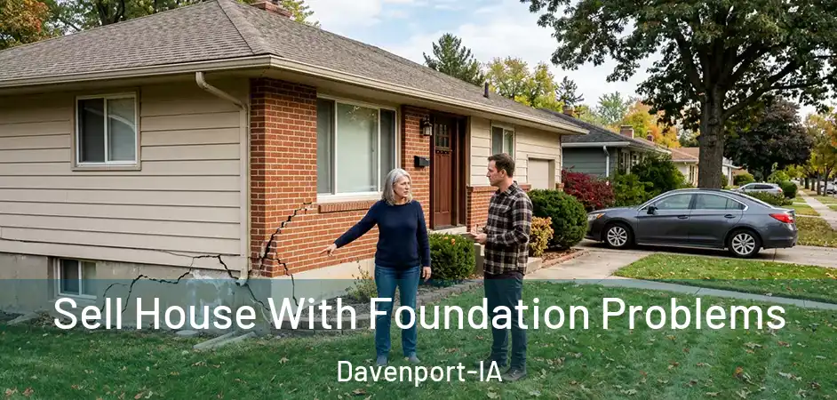 Sell House With Foundation Problems Davenport-IA
