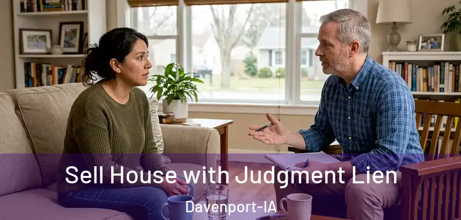 Sell House with Judgment Lien Davenport-IA