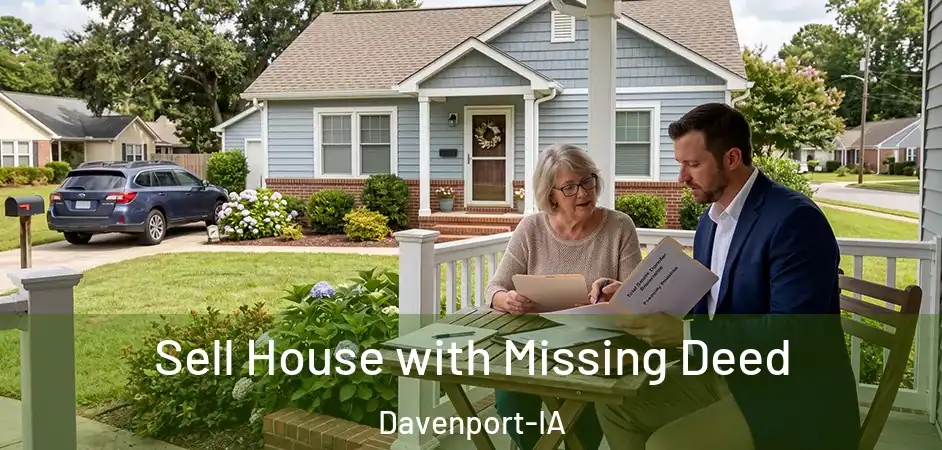 Sell House with Missing Deed Davenport-IA