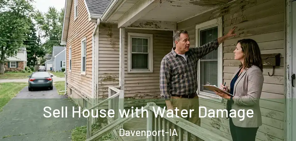 Sell House with Water Damage Davenport-IA