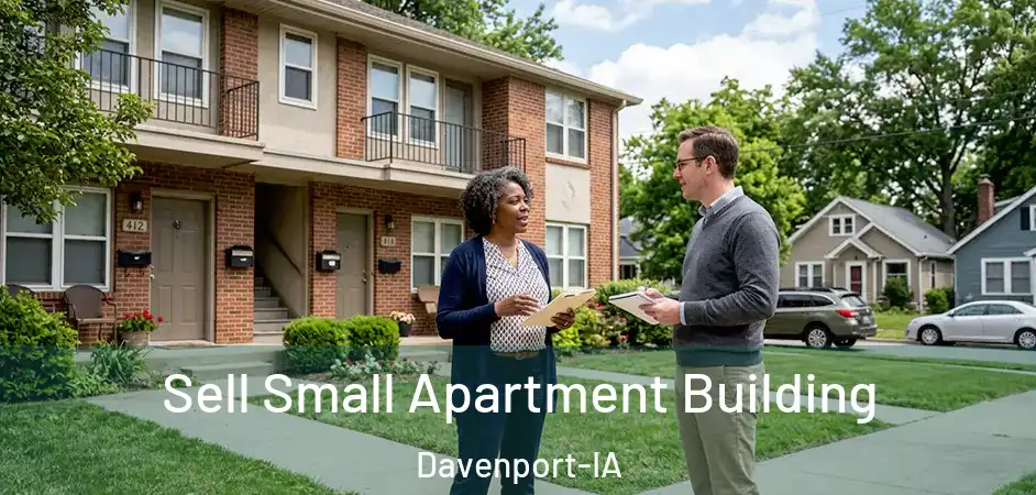  Sell Small Apartment Building Davenport-IA